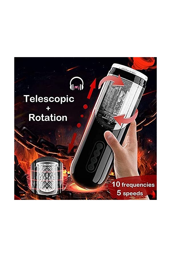 Fonction de Serrage Suceur sex toyspour pour homme Suceur la langue avec 7 modes sex toyspour man vaginette pour homme sex to