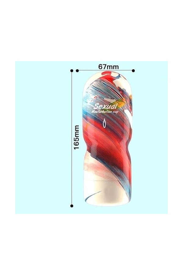 Pompe Pénis Agrandissement Vacuum Manuelle,Masturbâteur Homme,Augmenter et de Prolonger la Durée du T-shirt realiste cup mast