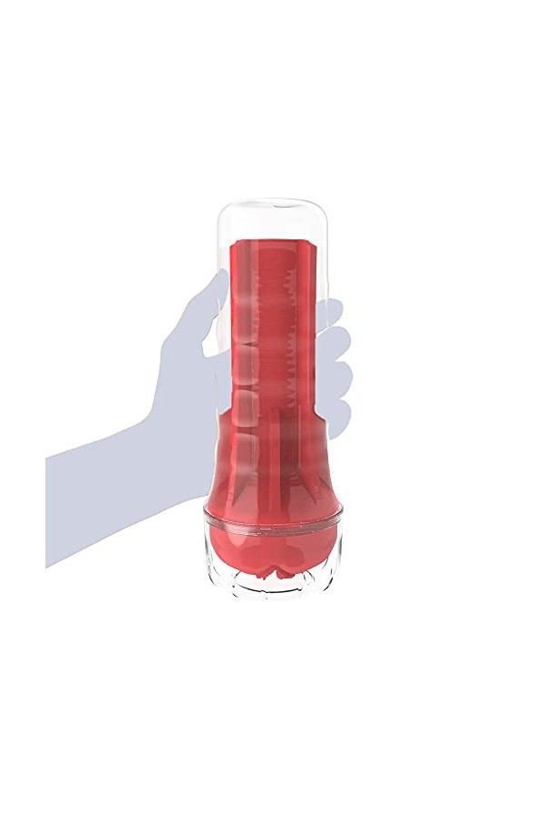 M-asturbateur Masculin Automatique 7 modes de vibration et 5 fonction daspiration Masturbateur Sexuel pour Homme Mains Libre