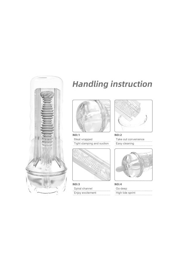 Pompe Pénis Agrandissement Vacuum Manuelle,Masturbâteur Homme,Augmenter et de Prolonger la Durée du T-shirt realiste cup mast