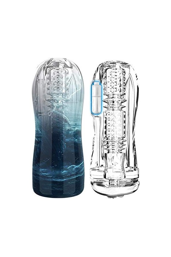 Realiste Gode anale Pour Homme femme Mâsturbatéur masculin 2 en 1, Realiste Mâsturbatéur silicon vagin-ette Realiste plaisir 