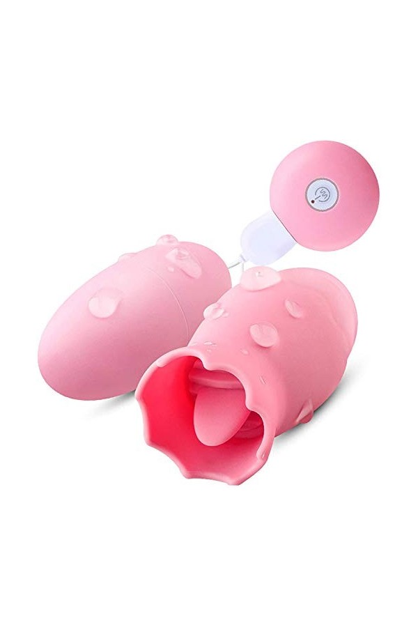 Jouets à sucer clitoridiens doux pour femmes Jouets de Licker pour femmes Six jouetsavec langue et aspiration Vibrent Jouets 