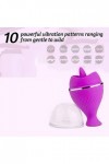 Vibránt Femme Vibromãssěur Pour Femme Clitôridiěn Sucěur Lãnguě Pôint G Silencieux,Vibrãtěur Sěxuěl Femme Clitô-ridi-ěn Puiss
