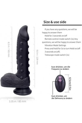 Ǵ̣oḍes ?i?ránť Femme Sans Fil Télécommande, Grande Taille Ǵ̣øde ?ibránť Va Et Vient Véntouse Homme Sęxeś Plãiśīr Femme - Té