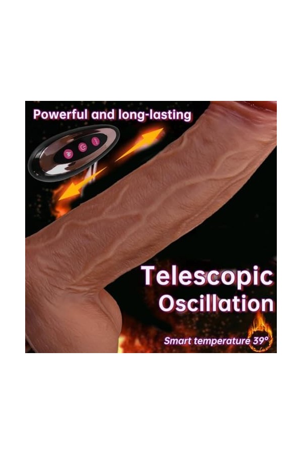 ?ībrømaśśeur Telecommande à Distance ?odě Rěaliśtè Chǎir Va Et Vient, Télescøpique ?odeś Vībránt Femme Clìtørīđièn Šexès Coup