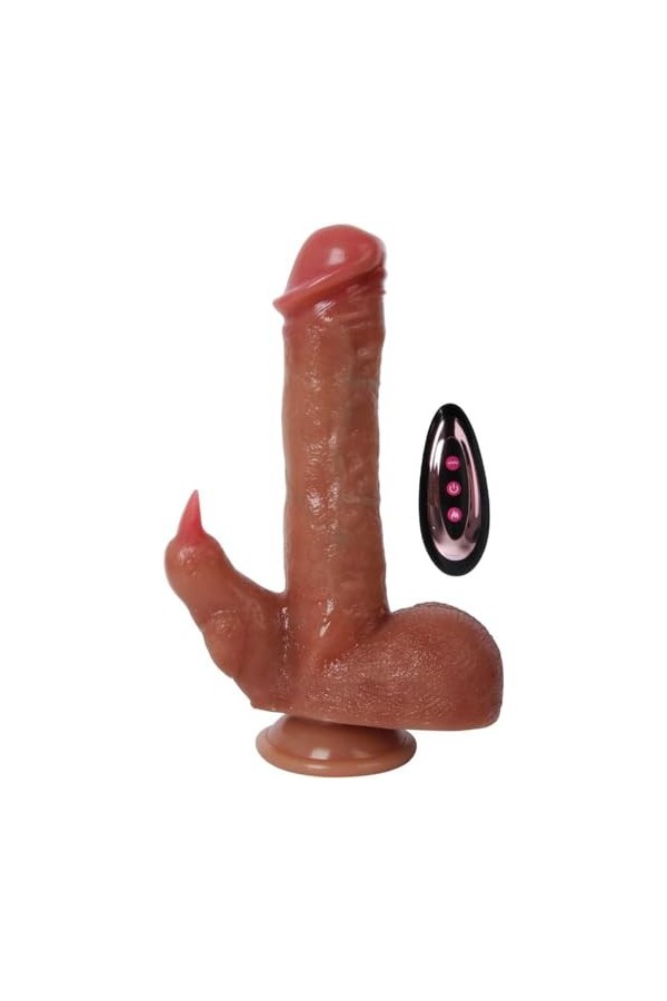 ?éléscopiqué V?brant Ġodé Reãlištè Cháir Va Et Vient V?bromāssèur Telecommande à Distance, Chãuffánt Gôdeś Vībranť Femme Réal