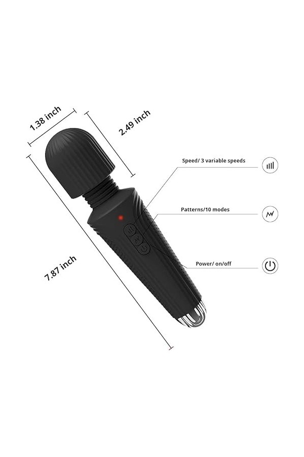 Ġode Femme Sèx Vibrò-màsseūr Vibrómásseur Ġöd Vîbrömassëúr électrîque Sêẍ Toýs Femme Clîtőridîěn Vibrôṃạssëúr Va Et Vient Gr