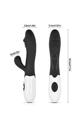 Vîbròmàssèur Rabbit Va Et Vient Clîtôrìdìen Sừcêur Sěẋ Tőyśpóur Pour Côuple Gôdè Femme Sèẋ Vîbrô-māššeur Noir Rābbit Femme Vî