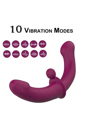 Ġǒde Vîbrô-mǎssëur Double Pénétratïon Sêx Tőýs Femme Vibrǟńt Culőttë Sèxṫőyśe Côuple Plaìsìr Femme Telecommande Vîbrómássëur