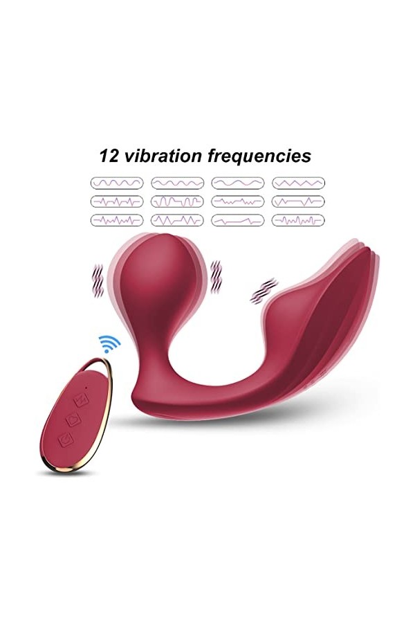 ADASTE ?Èx Tôyṣpoür Pour Fěmme ?Îbra?T ?Èxtô?ṣè Coụplè P?Aîsịr, V?Brøm?Śśeurs Femìnìn Clîtörí?Én A Distạncè Sans Fil ?Ùlõtte