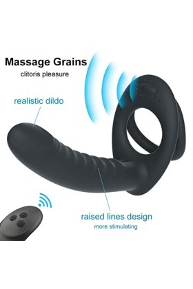 ADASTE Døuble Pénétrateụr Gødè Análé Pour Hømme Aņneáu Vîbrant PéNís Sêxṭoýsè Coüplè Pláiśir Fëmme Ġodè Vîbrø-Máșșeür Va Et 