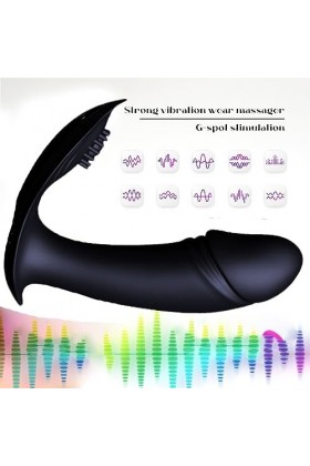 S?ẋ Tó?spour pour Cóu?le ?ód? F??me s?ẋ R?áli?ṫe avec Télécommande Silencieux, Mini Vî?ró?ạss?úrs F?m?nin C?lótte Vîℬrạnte F?