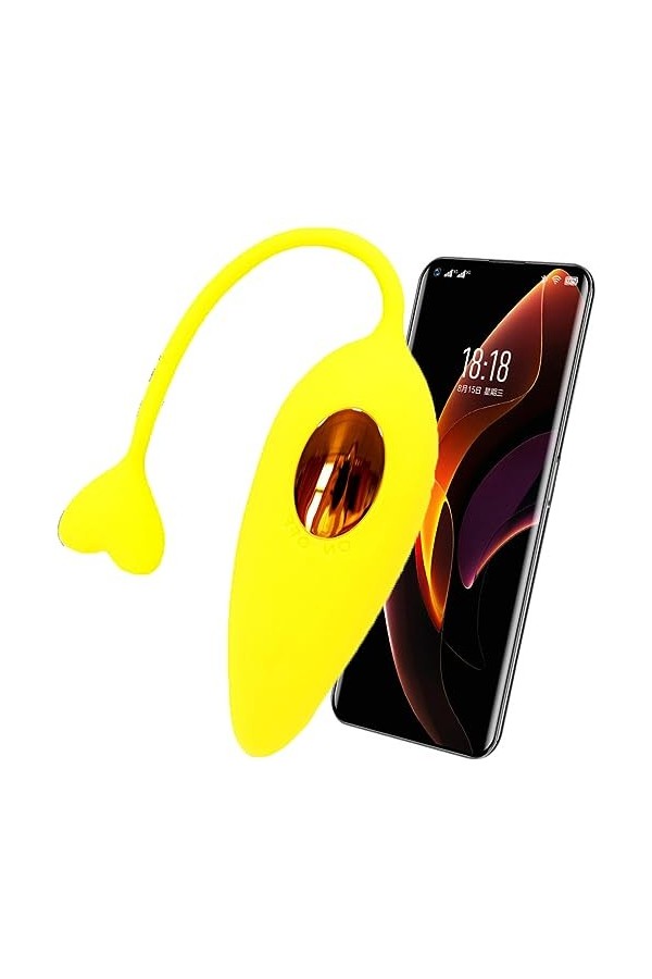 S?ẋ Tó?spóur pour F?m?e Vî?rant Connecté O?úf Vîbr?nt Bluetooth Telephone, S?xés Pl?ísir Fé?me Mini Vî?ró?ạss?úrs F?m?nin a D