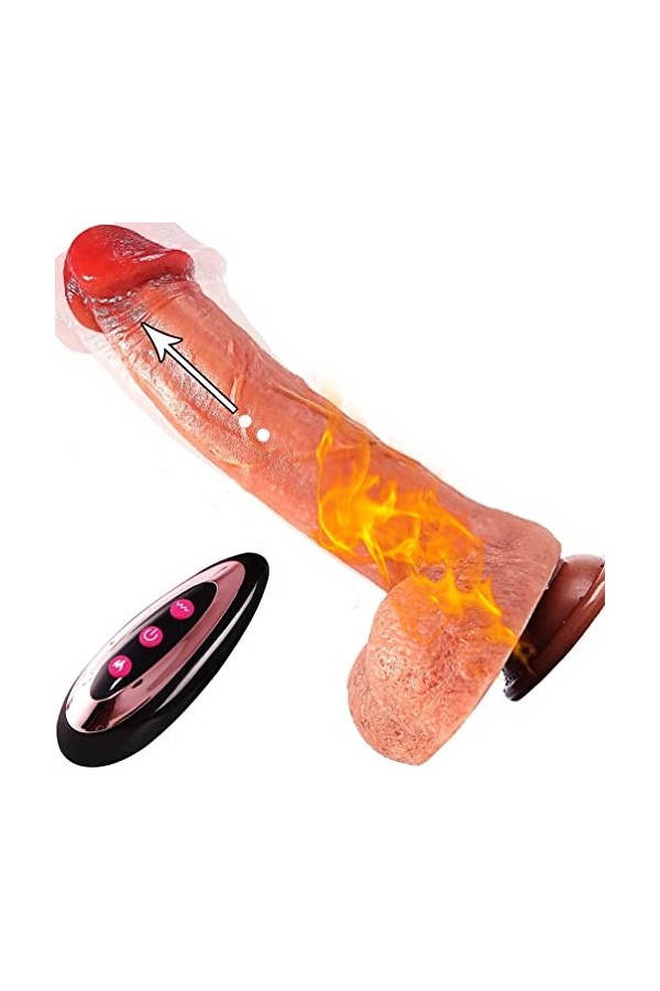 ADASTE Gờ?E R?ắli??E C?ắir Va Et Vï??T Vîb?ờ-M?Şs?ụrs Pour F?Mṃe Avec Têlêcommande, Gros Gödëś Vîbr??T Fḙm?E Šêx Sîlicờ?E ?ờd