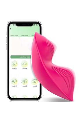 Sé? Tóýs Fém?e Vî?rant C?lótte Víbr??te Fém?e Sans Fil avec Téléphone, C?lótte Vî?ró?ạss?úrs F?minin à Dístance Connecté, Sé