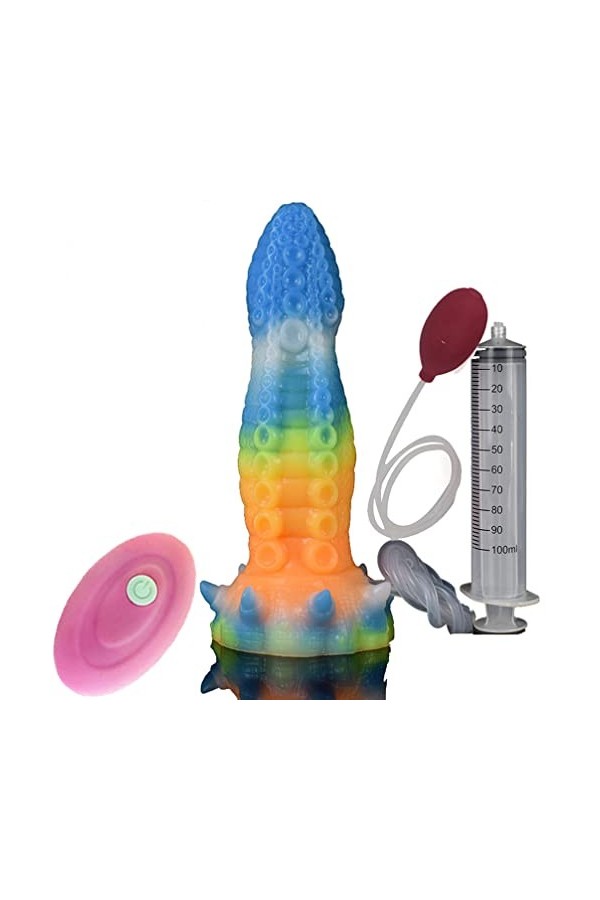 EsHals Gõdéℳîc?É Réạlis?E Pour Fémme Vîbr?Nt Telecommande Sāns Fil Silencieux, Gõrs ?Õd Réạliŝte Ch?Ir Vén?Ouse Vībréur Gõdé