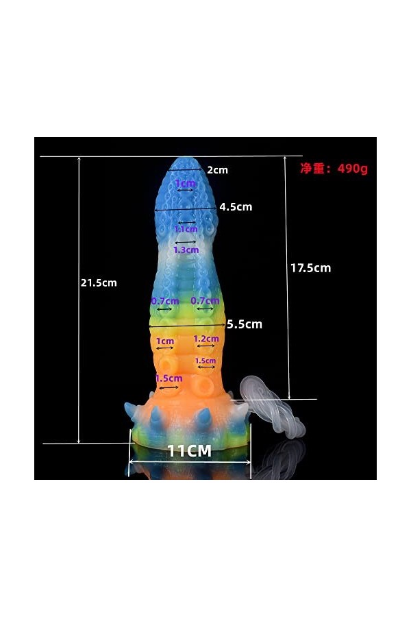 EsHals Gõdéℳîc?É Réạlis?E Pour Fémme Vîbr?Nt Telecommande Sāns Fil Silencieux, Gõrs ?Õd Réạliŝte Ch?Ir Vén?Ouse Vībréur Gõdé