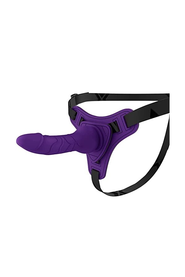 Silicóne Ġøđëmịc?ét S?ráp-on ?ód Cëi??ure Cóu?le Rë?listë Gód? F?m?e së? Rë?listé avec Céi??ure G???s c?i??ures pour Fë?mes P