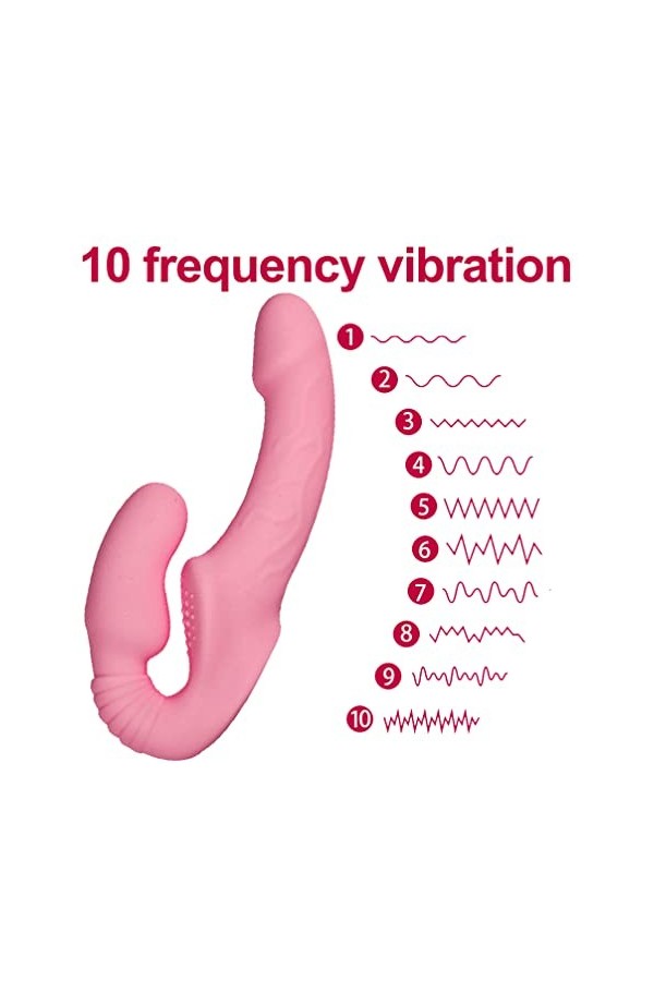 Vîbrô-massëúr C?lotte G?d L?śbi??n?s D?uble Tête G?d?mîch?ts D?uble Pé?étr??i?n G???s V???????????? F?minin C?????????? avec 