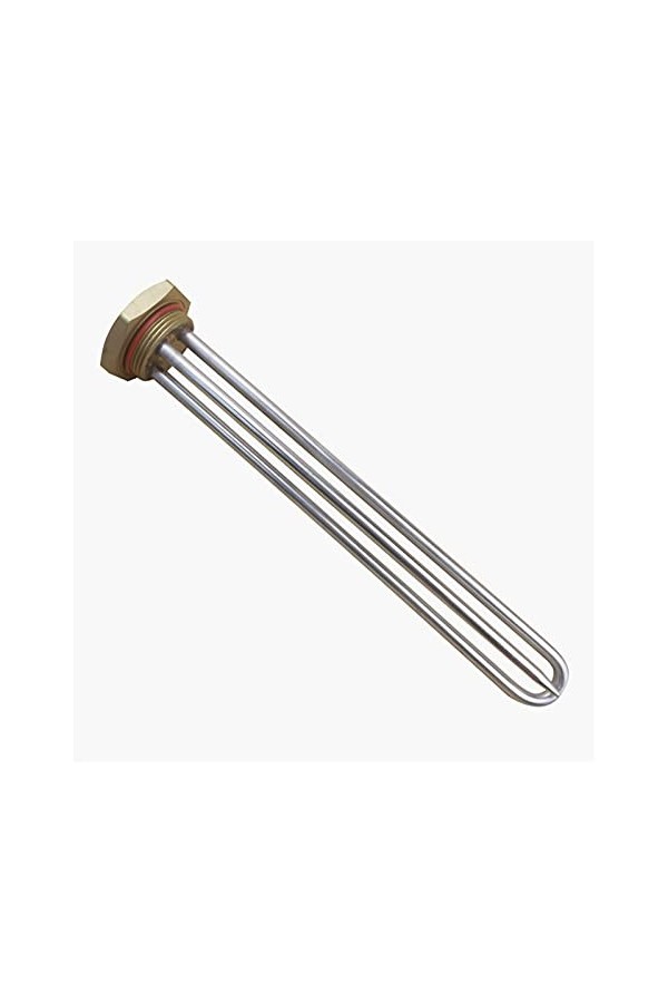 Élément chauffant Élément chauffant avec tube de sonde 220v 1500W 1 1/4"Fil 42mm immersion Chauffeur à eau Type de vis Chauff