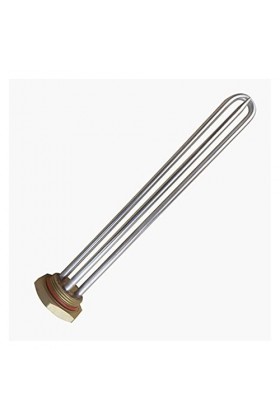 Élément chauffant Élément chauffant avec tube de sonde 220v 1500W 1 1/4"Fil 42mm immersion Chauffeur à eau Type de vis Chauff