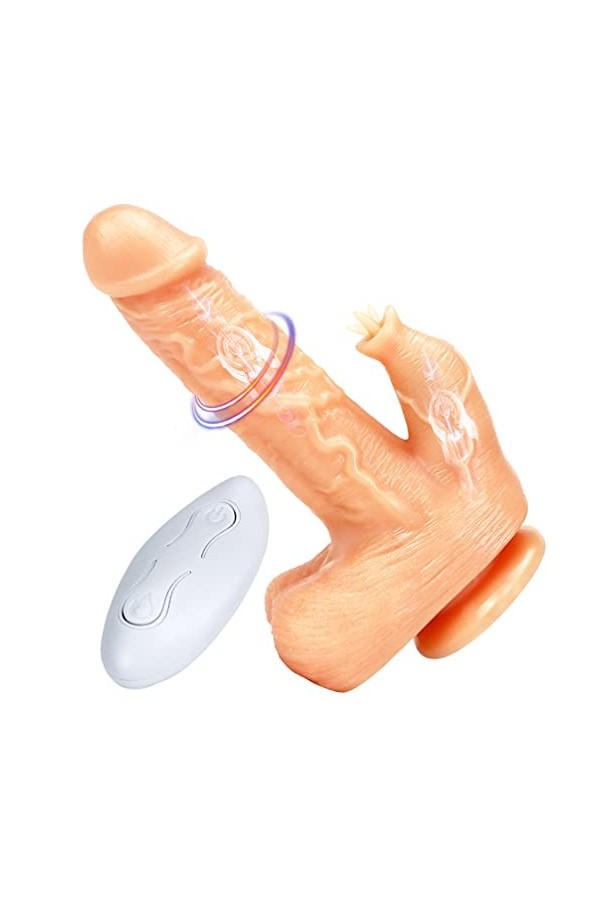 Gø?ë?îchë?s L??ge xxl Vîbr??t C?ãuffant ?ø?? Vîbℛ?-m?śś?ǖr ǖl?rå Rë?liştë pour Fë?me Telecommande à Distance Dișcret, Gõdés