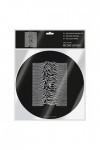JOYDIVISION Joy Division Unknown Pleasures Tapis de platine Noir/blanc Taille unique