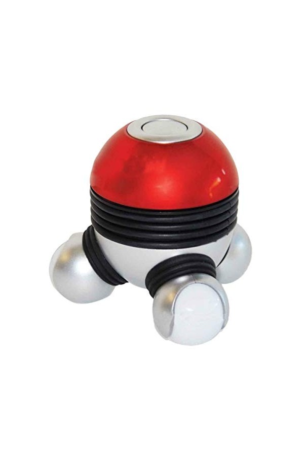 Mini Vibromasseur éLectrique Puissant de Massage de Vibration de Corps Portatif avec le Rouge LéGer Mené