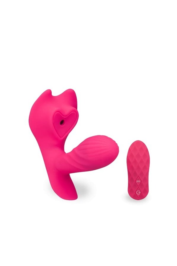 Culotte vibrante clitoris et gode