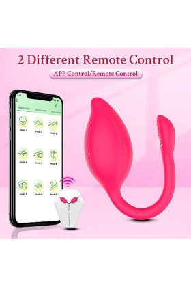 Oeuf Vîbrañt Femme Sêẋțôyše Bluetooth Téléphone A Distance Mini Vîḅṙøṃǟššeurs Feminin Connecté Telecommande Sèx Tøýṧ Femme C