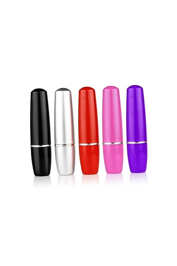 NIYANGLE Masseur Bullet Masseur Pour Femmes Rouge À Lèvres Vibe Rouge À Lèvres Femmes Miss Produits Choc