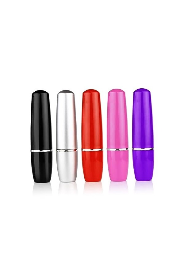 Healeved Bullet Masseur Pour Femmes Masseur Femmes Choc Rouge À Lèvres Saut Oeuf Miss