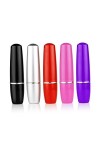 Healeved Bullet Masseur Pour Femmes Masseur Femmes Choc Rouge À Lèvres Saut Oeuf Miss