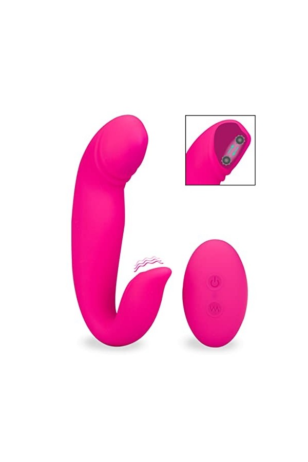 Stimulateur télécommandé point G et clitoris Escape - LOVE AND VIBES