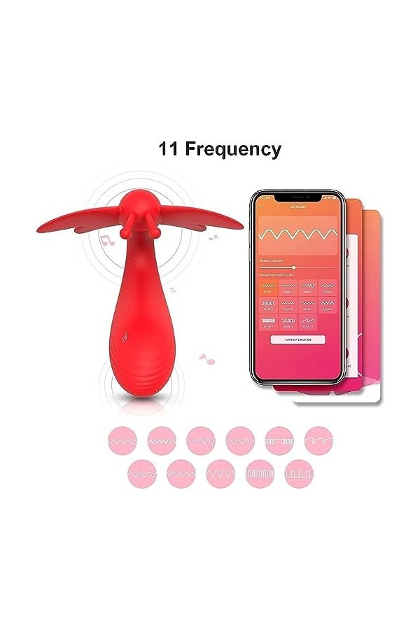 Ćulotte Vîbrante Femme Bluetooth Rābbit Vîbrőmásséurs Feminin Va Et Vient Oeuf Vîbrant Connecté Telephone Sèẋ Tôýs Femme Ġøđ