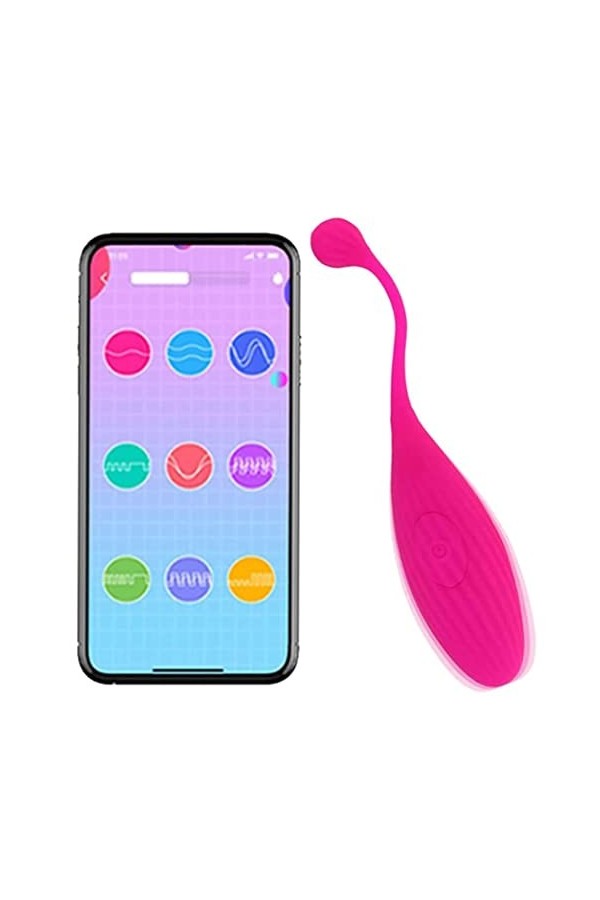 Víbrømạsséụrs Couples APP Remote Control - silicone Masseur Vîbrậtǒr Sệxẹ avec 10 Mode Vibration, Mini Sėxt-ȍys Stímụlȁtìon C