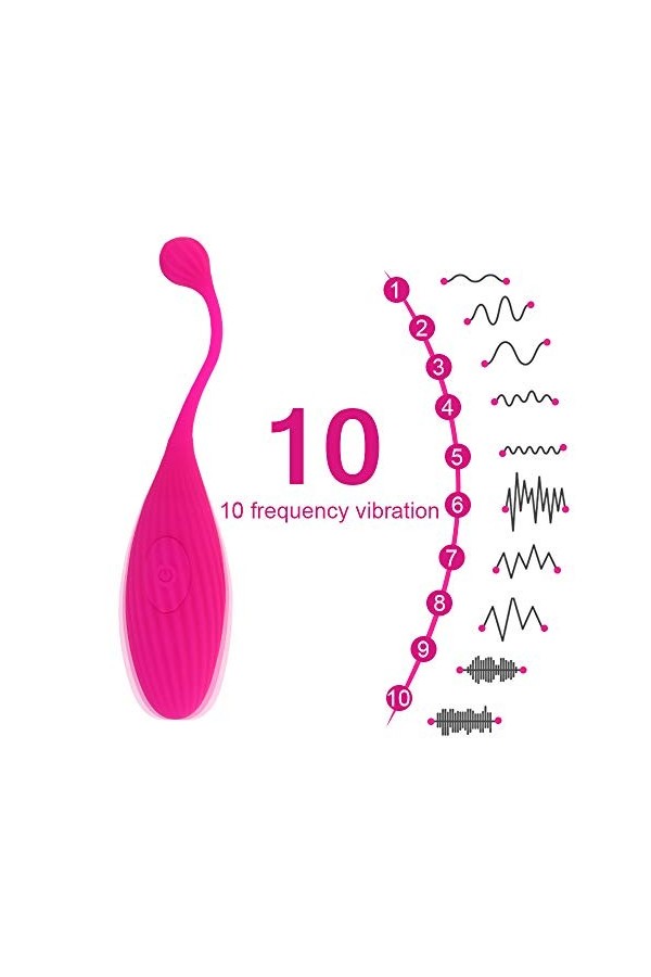 Víbrømạsséụrs Couples APP Remote Control - silicone Masseur Vîbrậtǒr Sệxẹ avec 10 Mode Vibration, Mini Sėxt-ȍys Stímụlȁtìon C