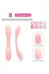 Vibrator Women Toy,Double Use Toy Toy Couples, Stimulator Suction Vibrator Women Waterproof Vibrator ual Toy Women Small Rech