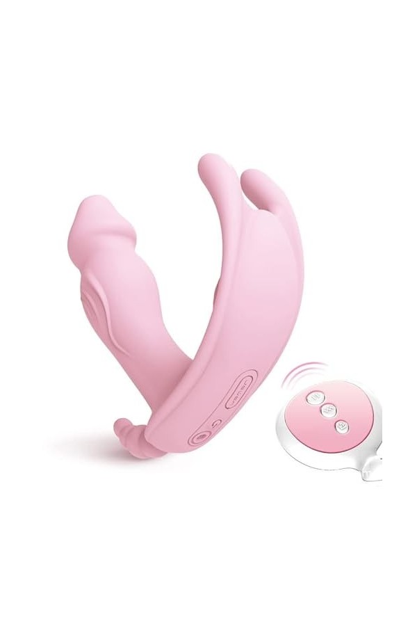 Petit Vîbrant Oéuf Telecommande Vibrọmasseur pour Femme Clītoridien Telecommande a Distance Oeyuf V-Ibrant Sans Fil Puisşånt,