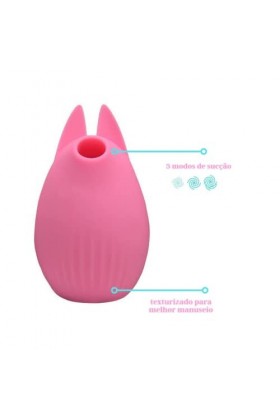 Stimulateur clitoridien Bunny USB rose Martie - WS-NV039PNK - Rose