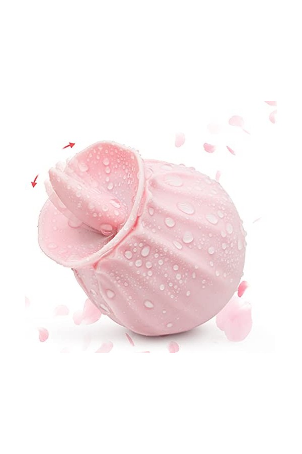 MIni ???E ????E Fréquence De V?br?t???s Vibrer Langue Vibrant Femme Adultet Dos Cou Épaule Relaxation Godêmichêts YR2