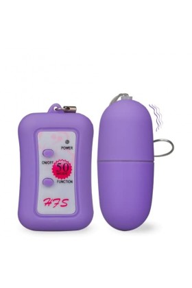 Oeuf vibrant giga-bullet 50 modes- sans fil pour femme et couple