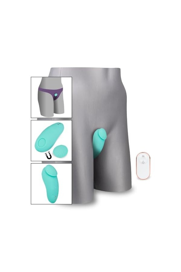 Stimulateur culotte vibrante télécommandé Shadow