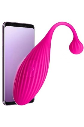 Mini Vibromasseurs Feminin Petit Oeuf Vibrant Connecté Telephone, Sextoyse Couple Plaisir Femme connecté Telephone, Vibromass