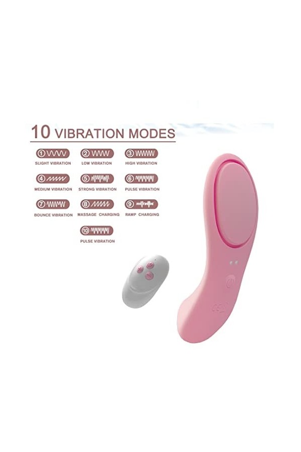 Oeuf Vibrant Connecté Telephone Vibrateur Bullet Puissant et Silencieux Vibro-Masseur Clitoridien Télécommande Bluetooth Stim