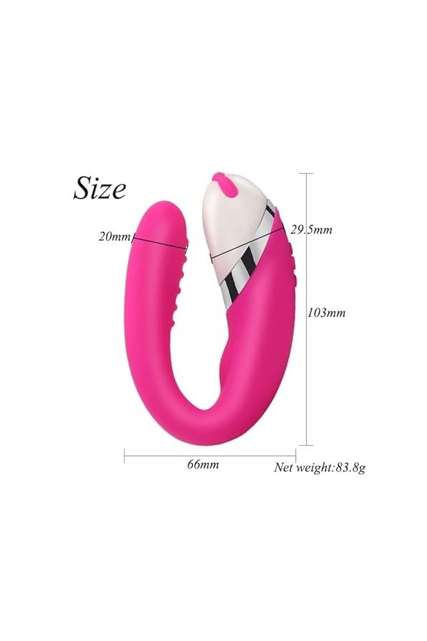 Oeuf Vibrant Connecté Telephone Vibrateur Bullet Puissant et Silencieux Vibro-Masseur Clitoridien Télécommande Bluetooth Stim
