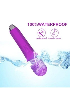 Mini Vibromasseurs Oeuf Feminin Telecommande à Distance Bluetooth, Puissant Sex Toýs Femme Oeuf Vibrant Connecté Telephone S