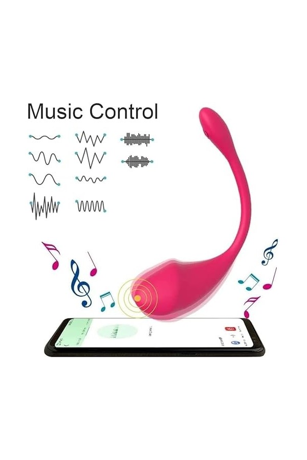 Fe Vibrant Connecté Telephone App, Cltte Ve Fe sans Fil à Distance Prtable Of V