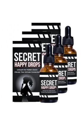 Secret Happy Drops, Oral Drops, Pleasurepeak Oral Drops, Améliorer la sensibilité et le plaisir, Augmenter les niveaux déner