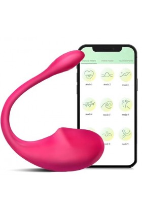 Oeuf Vîbräňt Connecté Telephone Mini Vǐbrõmássēürs Feminin à Distance Oeuf Range Vîbrômàssëūrs Feminin Connecté Telephone Pet